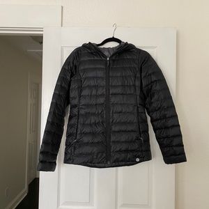 REI hooded down jacket